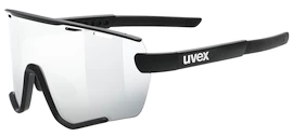 Okulary sportowe Uvex Sportstyle 236 Set Black Mat/Mirror Silver (Cat. 3) + Clear (Cat. 0)