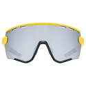 Okulary sportowe Uvex  Sportstyle 236 Set Sunbee-Black Mat/Mir.Silver Cat. 3 + Cat. 0 (S5330046216)