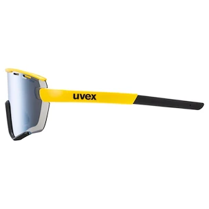 Okulary sportowe Uvex  Sportstyle 236 Set Sunbee-Black Mat/Mir.Silver Cat. 3 + Cat. 0 (S5330046216)