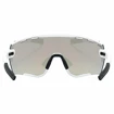 Okulary sportowe Uvex  Sportstyle 236 Small Set White Mat/Mirror Red (Cat. 2) + Clear (CAT. 0)