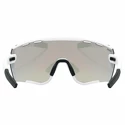 Okulary sportowe Uvex  Sportstyle 236 Small Set White Mat/Mirror Red (Cat. 2) + Clear (CAT. 0)