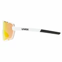 Okulary sportowe Uvex  Sportstyle 236 Small Set White Mat/Mirror Red (Cat. 2) + Clear (CAT. 0)