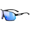 Okulary sportowe Uvex  Sportstyle 237 Cv Black Matt/Mir.Blue (S5330862288)