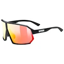 Okulary sportowe Uvex  Sportstyle 237 Cv Black Matt/Mir.Red (S5330862287)