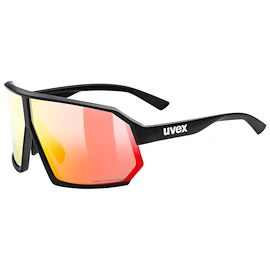 Okulary sportowe Uvex Sportstyle 237 Cv Black Matt/Mir.Red (S5330862287)