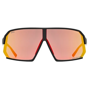 Okulary sportowe Uvex  Sportstyle 237 Cv Black Matt/Mir.Red (S5330862287)