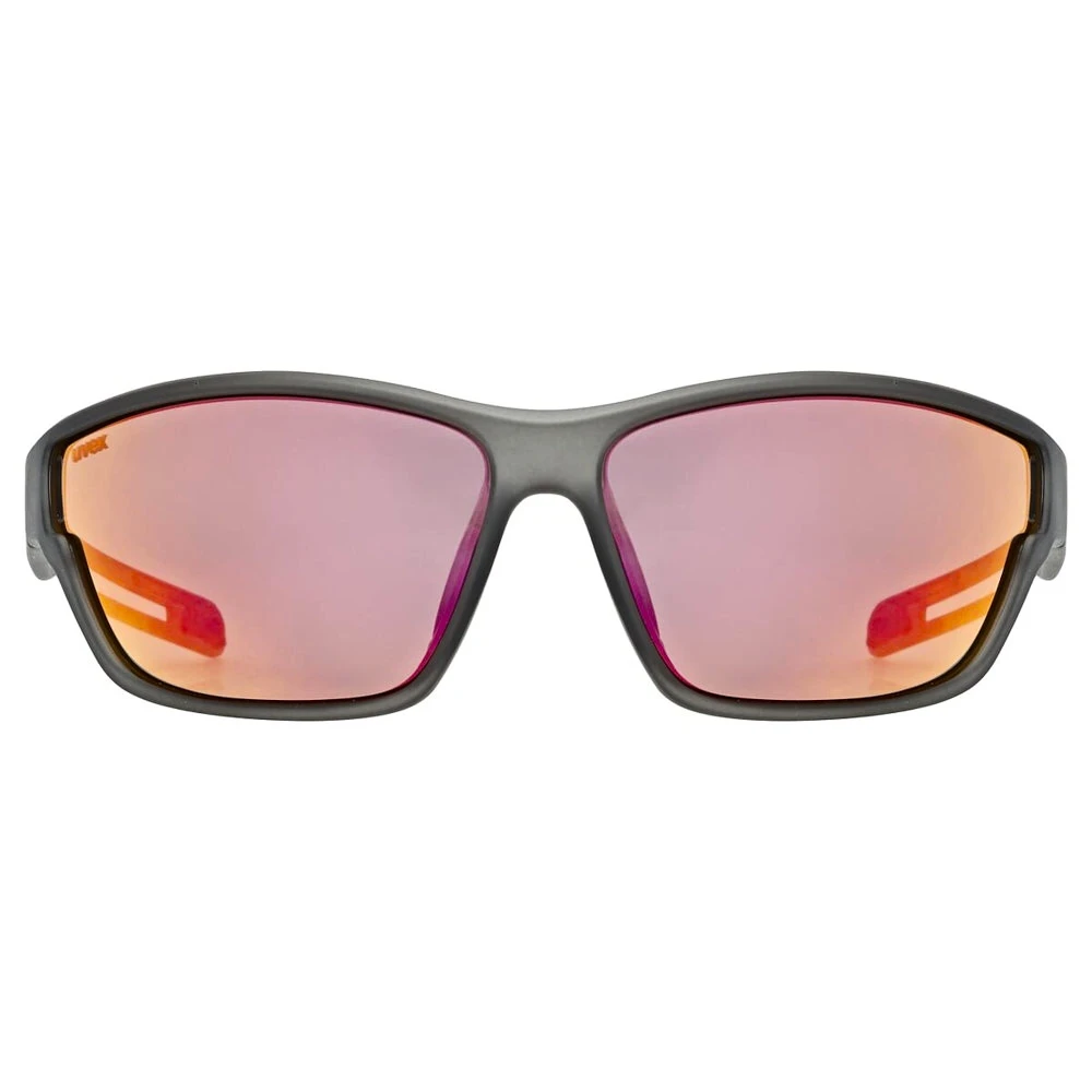 Okulary sportowe Uvex  Sportstyle 806 Smoke Matt/Mir.Red (S5330872213)