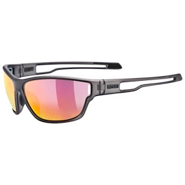 Okulary sportowe Uvex Sportstyle 806 Smoke Matt/Mir.Red (S5330872213)