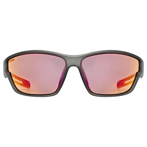 Okulary sportowe Uvex  Sportstyle 806 Smoke Matt/Mir.Red (S5330872213)