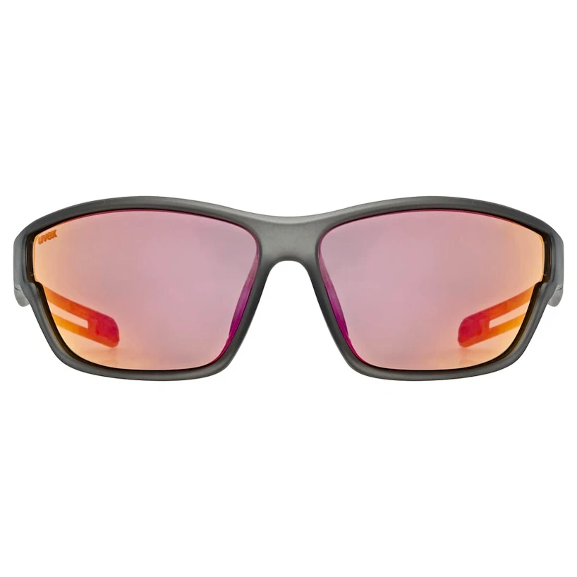 Okulary sportowe Uvex  Sportstyle 806 Smoke Matt/Mir.Red (S5330872213)
