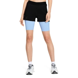 On Active Shorts Black/Stratosphere