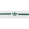 Opaska na głowę adidas  Tennis Headband White/Green