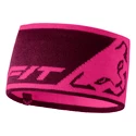 Opaska na głowę Dynafit  Leopard logo Flamingo