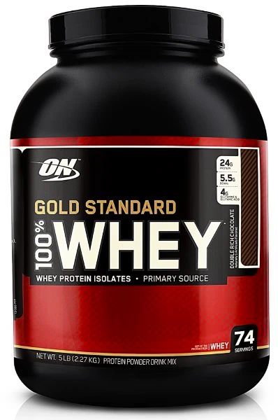 Optimum Nutrition 100% Whey Gold Standard 2240 g czekolada - orzech laskowy