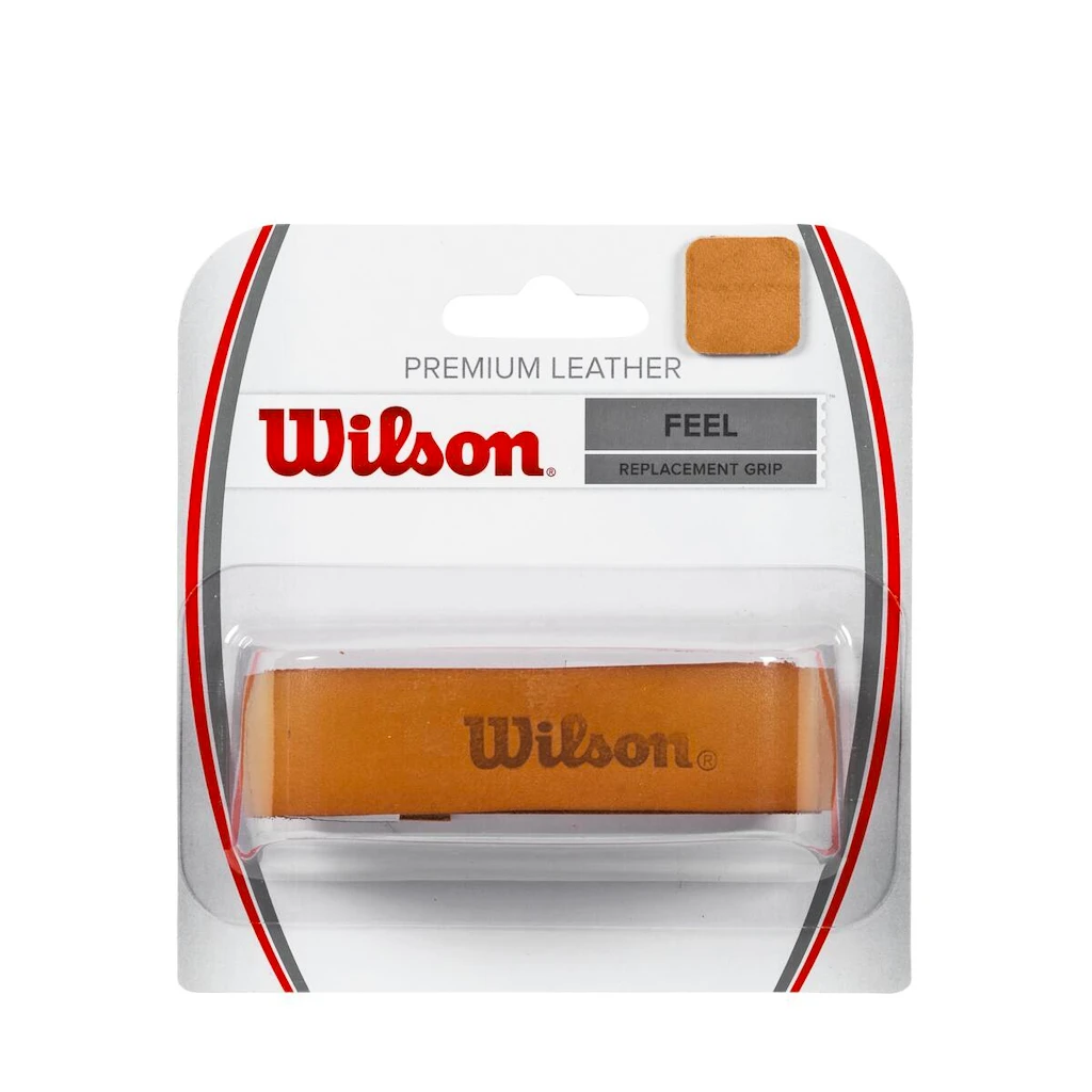 Owijka podstawowa Wilson  Leather Grip Brown