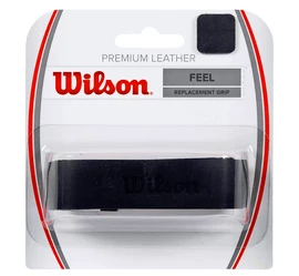 Owijka podstawowa Wilson Premium Leather Grip Black