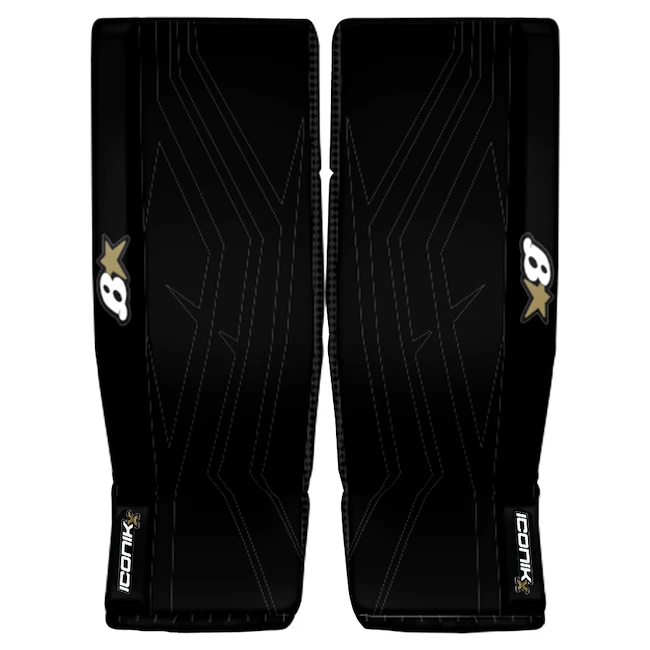 Parkany bramkarskie BRIAN'S Iconik X Black Junior 29 + 1 cal