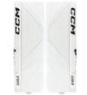 Parkany bramkarskie CCM Axis 2 white/white/white/white Senior