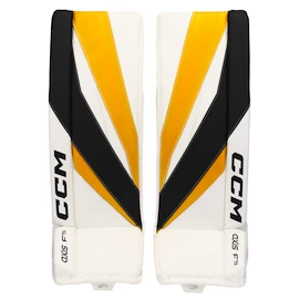 Parkany bramkarskie CCM Axis F5 Black/Yellow Junior