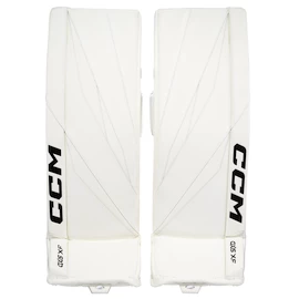 Parkany bramkarskie CCM Axis XF White/White Senior