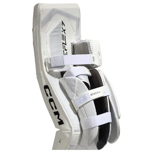 Parkany bramkarskie CCM Eflex 7.9 White Senior 34 + 1 cal