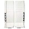 Parkany bramkarskie CCM Eflex 7.9 White Senior 34 + 1 cal