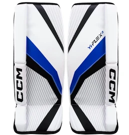 Parkany bramkarskie CCM YTflex 3 white/white/royal/black Youth