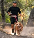 Pas do biegania Nathan  K9 Series Runner's Waistpack With Leash