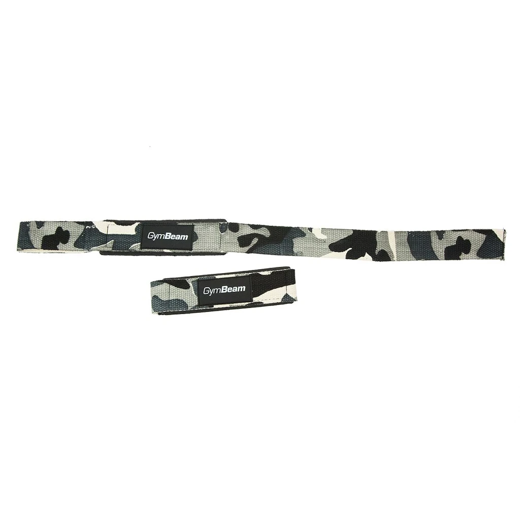 Paski do podnoszenia ciężarów GymBeam  Straps Camo