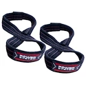 Paski do podnoszenia ciężarów Power System  Lifting Straps Figure 8 Red S/M
