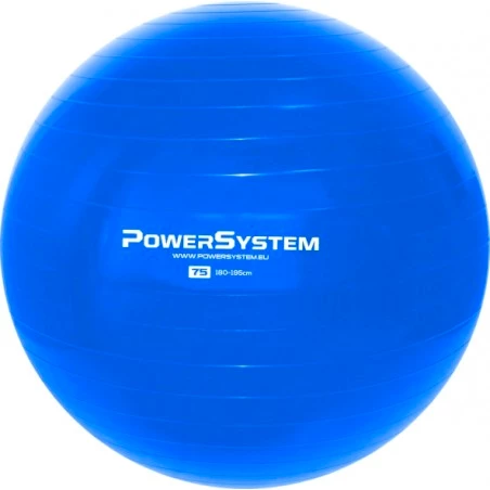 Piłka gimnastyczna Power System  75 cm fioletowy