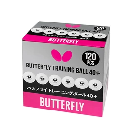 Piłki Butterfly Training Ball 40+ White (120 szt)