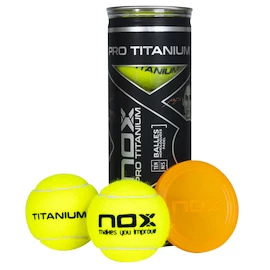 Piłki do padla NOX Pro Titanium Balls 3 Pack
