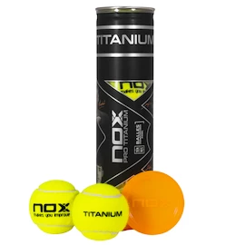 Piłki do padla NOX Pro Titanium Balls 4 Pack