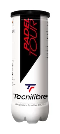 Piłki do padla Tecnifibre Tour 3 Pack