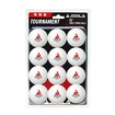 Piłki Joola  Tournament *** 40+ White 12 Pack