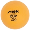 Piłki Stiga  Cup 40+ ABS Orange