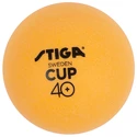 Piłki Stiga  Cup 40+ ABS Orange