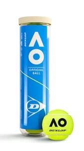 Piłki tenisowe Dunlop  Australian Open (4 Pack)