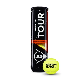 Piłki tenisowe Dunlop Tour Performance (4 Pack)