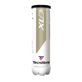 Piłki tenisowe Tecnifibre XLD (4 Pack)
