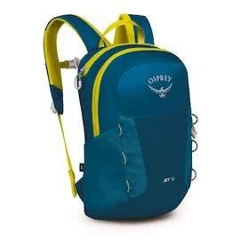 Plecak dziecięcy OSPREY Jet 12 Blue Spikemoss/Lemongrass