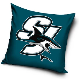 Poduszka Official Merchandise NHL San Jose Sharks SJ Blue
