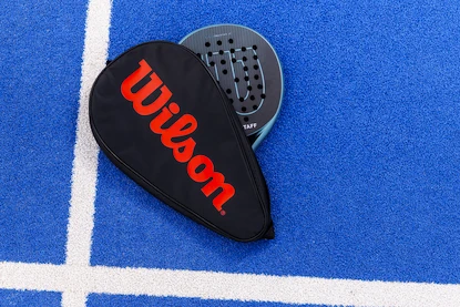 Pokrowiec na rakietę do padla Wilson  Padel Cover Black/Infrared