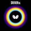 Pokrycie Butterfly  Sriver EL  Czerwony, 1,7 mm