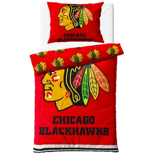 Pościel Official Merchandise  NHL Chicago Blackhawks 140x200/70x90 cm