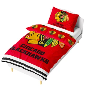 Pościel Official Merchandise  NHL Chicago Blackhawks 140x200/70x90 cm