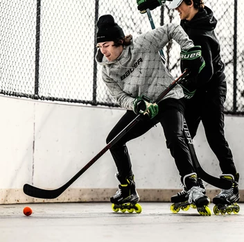 Hokej na rolkach i hokejball