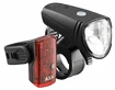 Przednia + tylna lampka AXA  Greenline Set 25 LUX - 1 LED USB