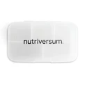 Pudełko na kapsułki i tabletki Nutriversum  Pillbox White